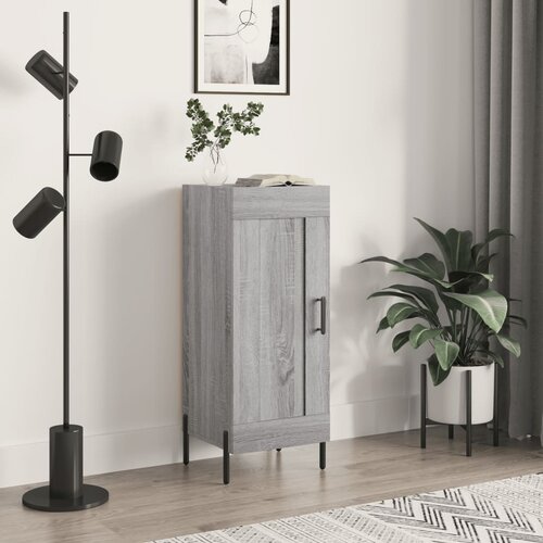 VidaXL Komoda boja hrasta sonome 34 5x34x90 cm od konstruiranog drva Slike