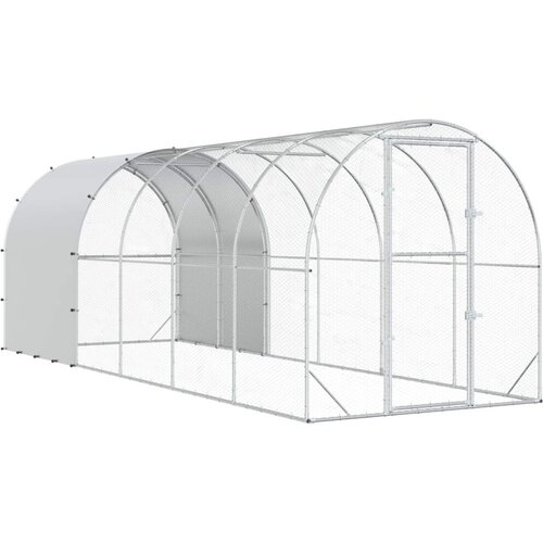  Koko&scaron;injac Srebrna 600 x 200 x 200 cm Pocinčani čelik - 600 x 200 x 200 cm Cijene
