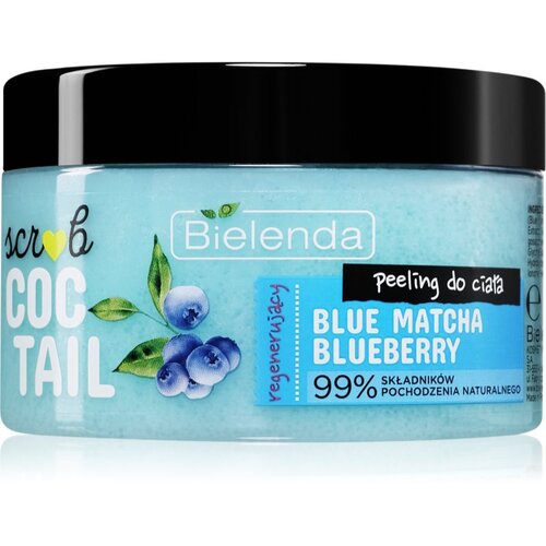 Bielenda Coctail Scrub Blue Matcha + Blueberry piling za telo z regeneracijskim učinkom 350 g Cene