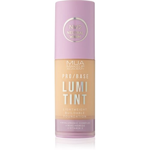 MUA Makeup Academy PRO/BASE Lumi Tint lahki tekoči puder odtenek NW2 30 ml Slike