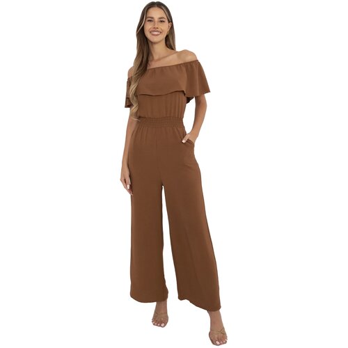 Italy Moda Jumpsuit-MI-KO-T52.67-light brown Cijene