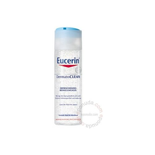 Eucerin DermatoCLEAN gel za čišćenje lica za normalnu i mešovitu kožu 200ml Slike