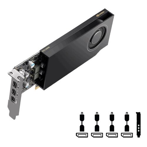 Pny RTX A400 4B GDDR6 VCNRTXA400-PB low profile profesionalna grafična kartica Cene
