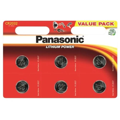 Panasonic baterije male CR-2032EL/6BW Lithium Coin Cijene