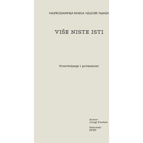 STET Jung Pueblo - Vi&amp;scaron;e niste isti Slike