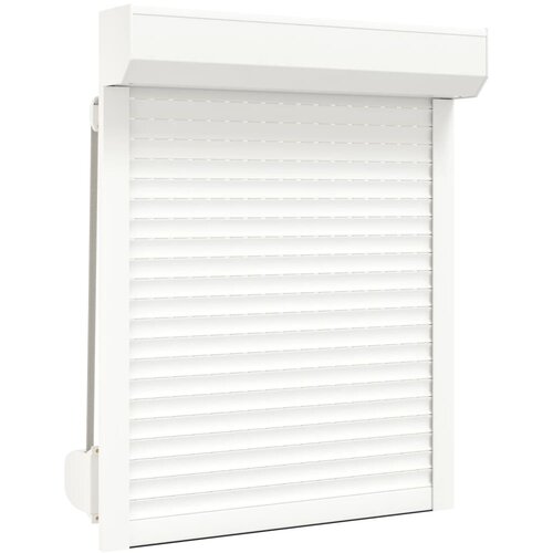VidaXL Rolete iz aluminija 70x100 cm bele, (20708019) Slike