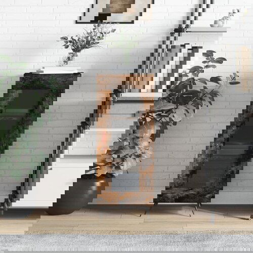 The Living Store Komoda dimljeni hrast 34,5x34x90 cm inženirski les - Komoda, (21662438) Cene
