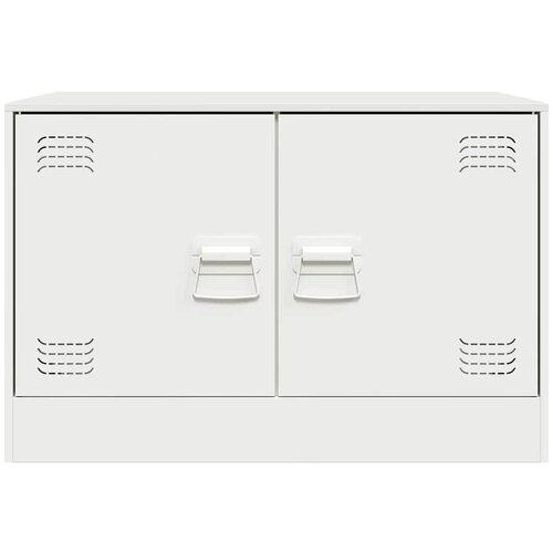  TV ormarići 2 kom bijeli 67 x 39 x 44 cm čelični Bijela Slike