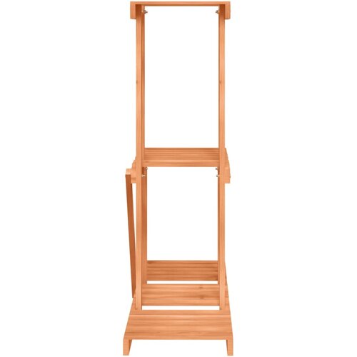  Stalak za cvijeće 81 x 25 x 75,5 cm od masivne jelovine Slike