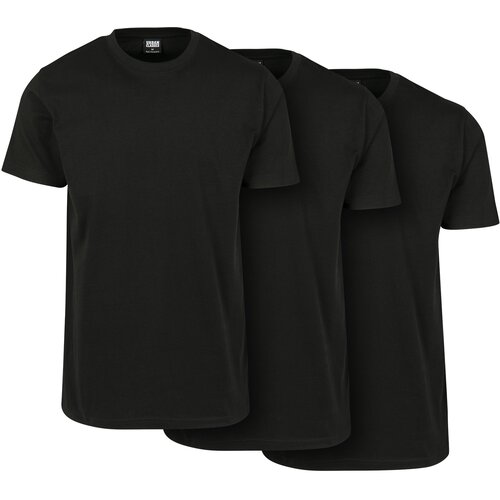 UC Men Basic T-shirt of 3 pieces black/black/black Slike