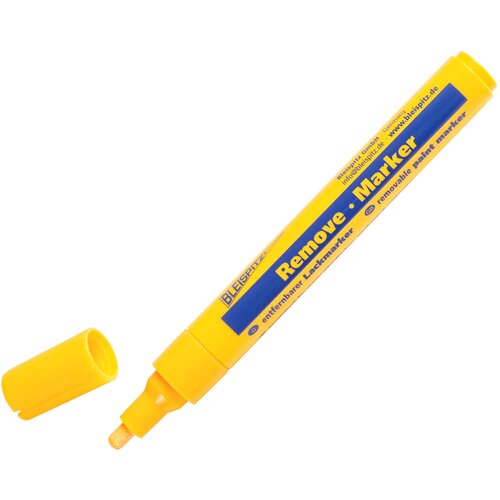 BLEISPITZ piši-briši marker 4mm žuti Slike