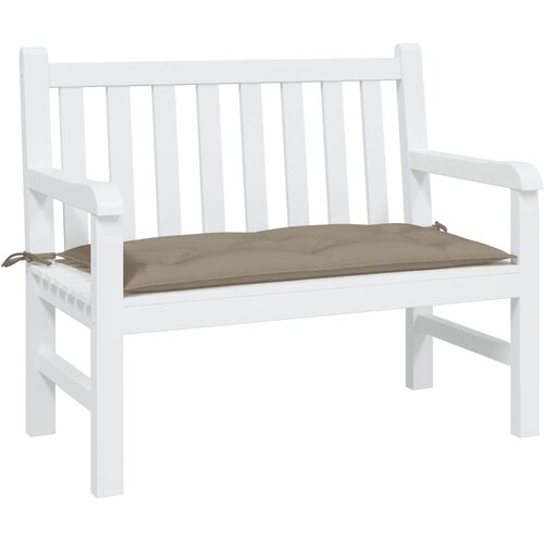 vidaXL Blazina za vrtno klop taupe 100x50x7 cm oxford tkanina Cene