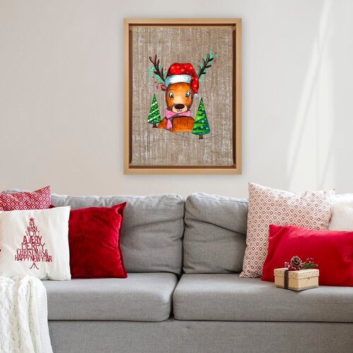 Wallity Zidna dekoracija NLJ800750, 36 x 46 cm, Šarena Cene