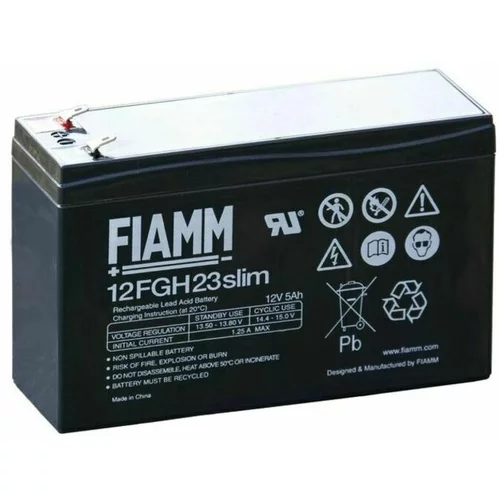 FIAMM Akumulator 12V/ 5 Ah Slim velik. 6/Z8006H