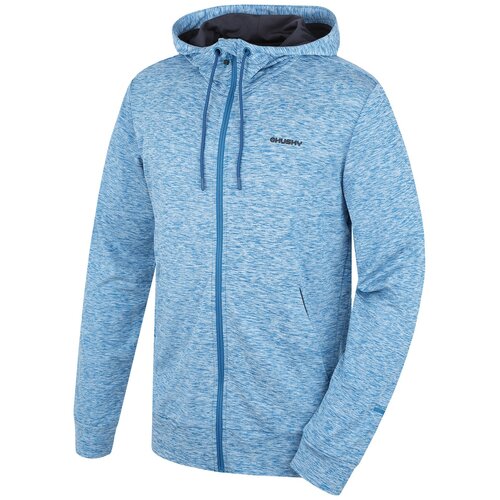Husky Men's hooded sweatshirt Alony M blue Slike