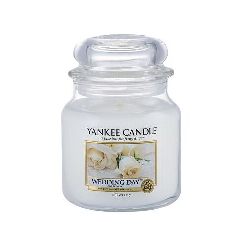 Yankee Candle Wedding Day dišeča svečka 411 g unisex Cene