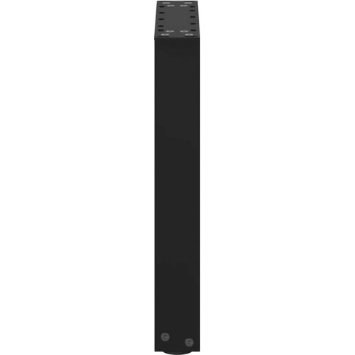  Noge za klub stolić U-oblik 2 kom Crne 28 x (42-43) cm Čelik Slike
