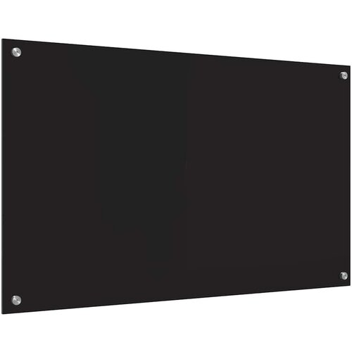 VidaXL kuhinjski za&amp;scaron;tita crna 100 x 60 x 0.8 cm Slike