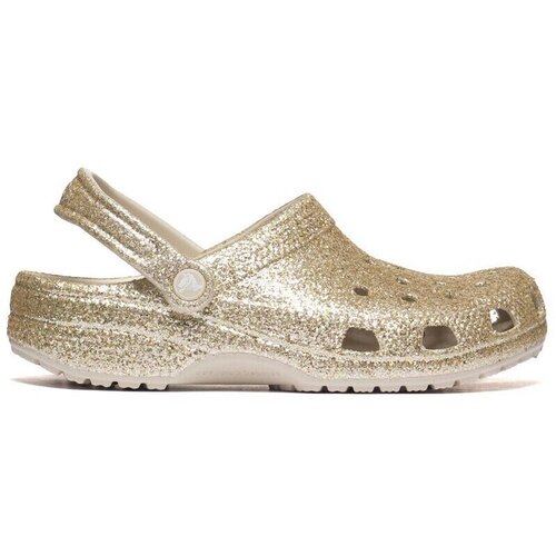 Crocs Cokli Classic Chunky Glitter Clog Pozlačena Cene