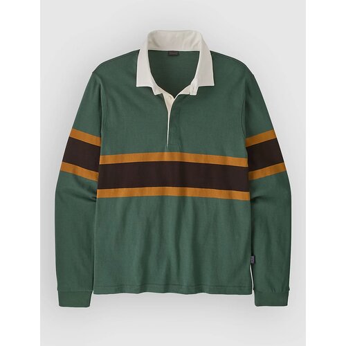 Patagonia Rugby Majica z dolgimi rokavi rugby big / canopy green Cene