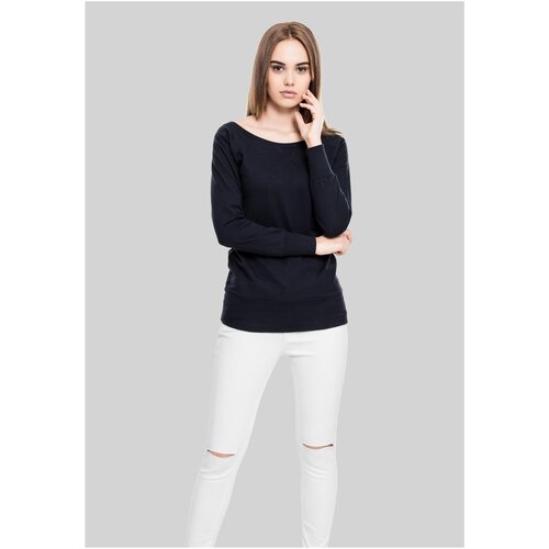 Urban Classics Women&amp;#039;s Wideneck Crewneck Black Slike
