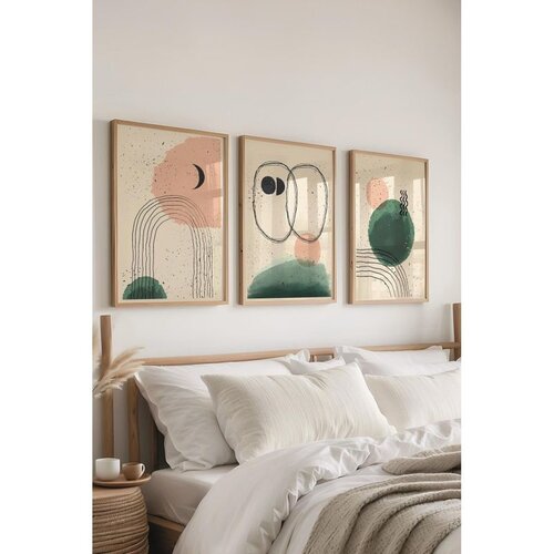 WALLXPERT Č-300671 - 5070 Vi&scaron;ebojni Set Dekorativnog Slikarstva (3 Komada) Cene