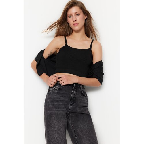 Trendyol Cardigan - Black - Slim fit Slike