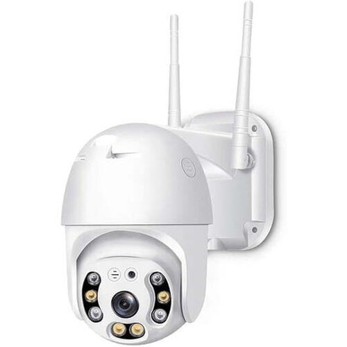 VERK_GROUP VERK GROUP wIFI brezžična vrtljiva 2MPX full HD videonadzorna kamera IR LED PIR 5908222236069 Slike