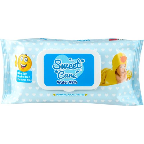 Nepoznato Vlažne maramice SWEET CARE 99% voda 56kom Cene