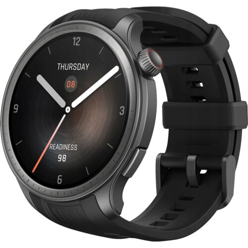 Xiaomi Pametni sat, 1.5" AMOLED, vodootporan 5ATM, BT, WiFi, GPS - Amazfit Balance Silicon - Midnight Cijene
