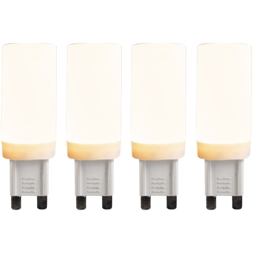 LUEDD Komplet 4 LED sijalk G9 s 3-stopenjsko zatemnitvijo 4,5 W 500 lm 2700K Cene