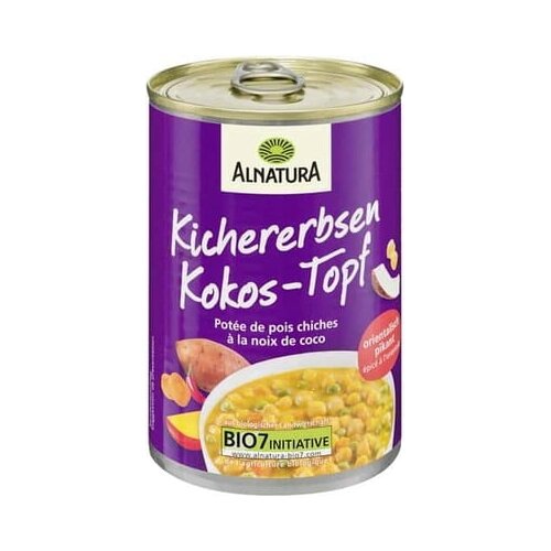 Alnatura Bio gula&amp;scaron; od slanutka i kokosa - 400 g Slike