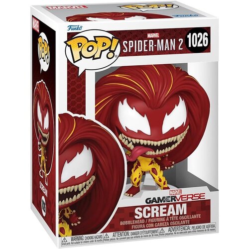 Funko pop! games: spider-man 2 videogame - scream Cene