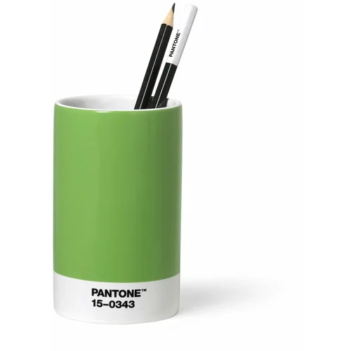 Pantone Zelen keremičen lonček za svinčnike