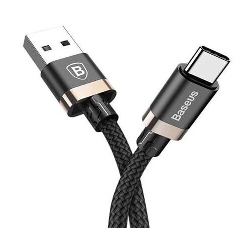 Baseus USB data kabal GOLDEN BELT Type C 1m crno-zlatni Slike