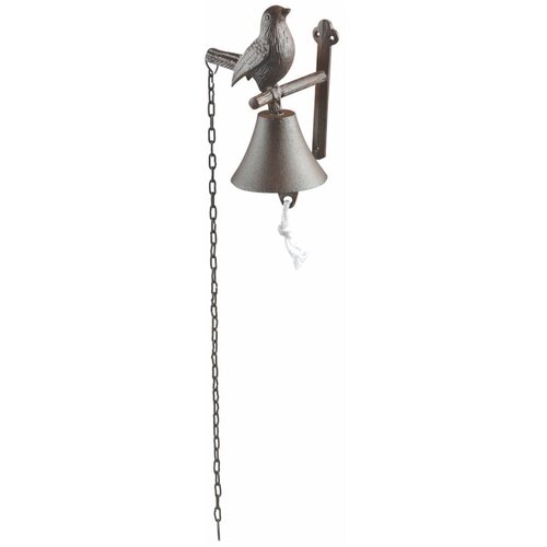 Esschert Design Stenski zvonec iz litega železa z motivom ptice Esschert Design Cutie Bird Slike