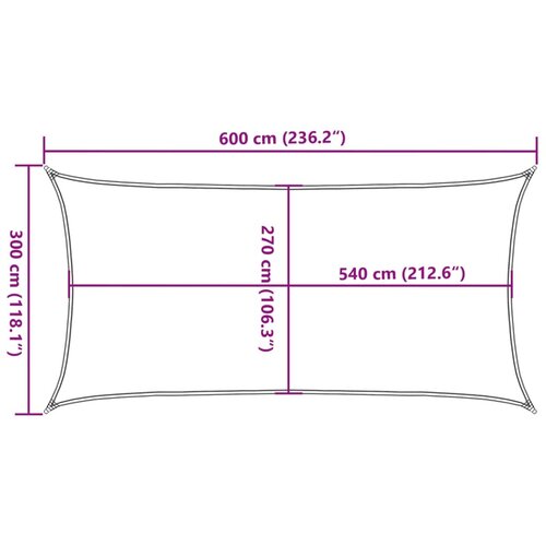  Jedro za za&amp;scaron;titu od sunca 160 g/m&amp;sup2; žuto 3 x 6 m HDPE Slike