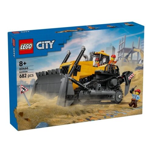 Lego city yellow bulldozer with front loader ( LE60466 ) Cene