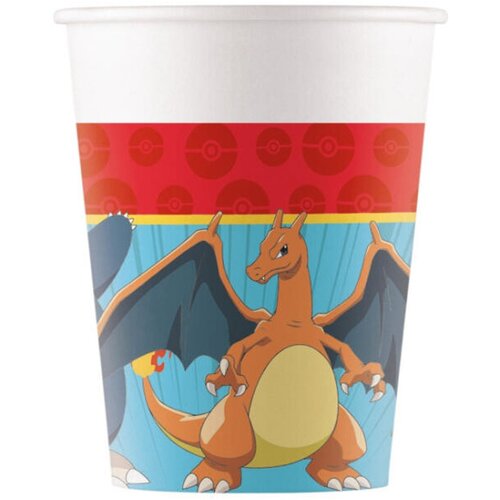 Procos Pok&eacute;mon papirnate skodelice, komplet 8 kosov, 200 ml Cene