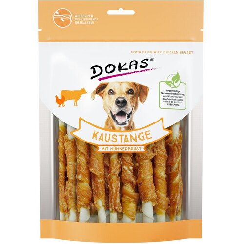 Dokas žvečilni zvitki s piščančjimi prsmi - 200 g Cene