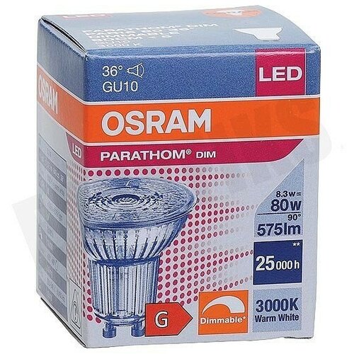 Osram LED SIJALICA GU10 DIMABILNA 8.3W WW 3000K 36 PARATHOM Cene