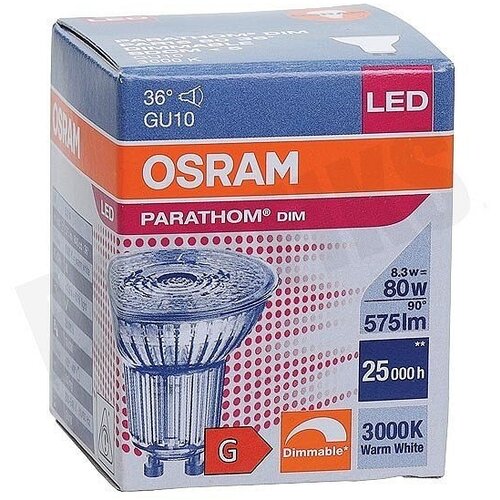 Osram led sijalica GU10 dimabilna 8.3W ww 3000K 36 parathom Cene