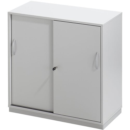 eurokraft pro Spodnja omarica, VxŠxG 942 x 913 x 420 mm, svetlo siva RAL 7035 Cene