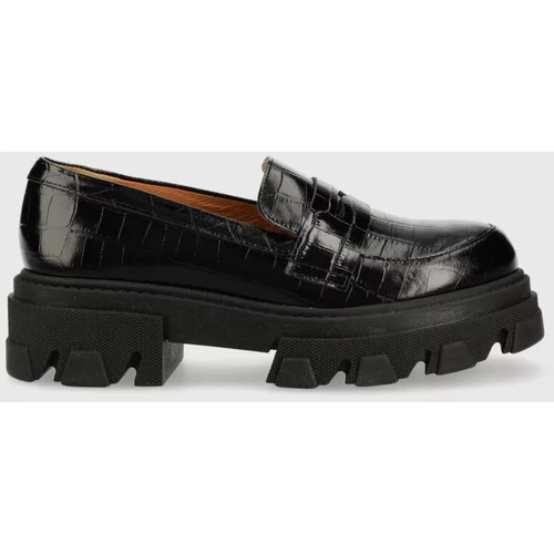 Charles Footwear Kožne mokasinke Mey za žene, boja: crna, s platformom, Mey.Loafer.Basic