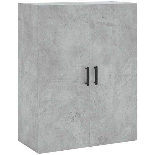 VidaXL Visoka komoda siva betona 69 5x34x180 cm od konstruiranog drva Slike