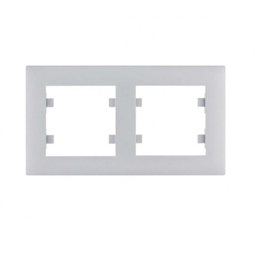 HAGER okvir 2-struki horizontalni intense sivi WL5722 Cijene