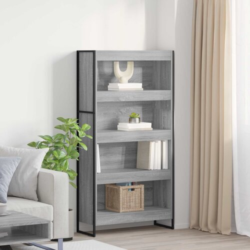  za knjige 2 pcs Siva Sonoma 80 x 30 x 155 cm Slike