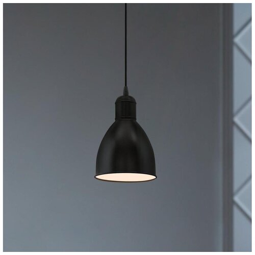 Eglo 55243 - visilica na sajli priddy 1xE27/60W/230V crna Cene
