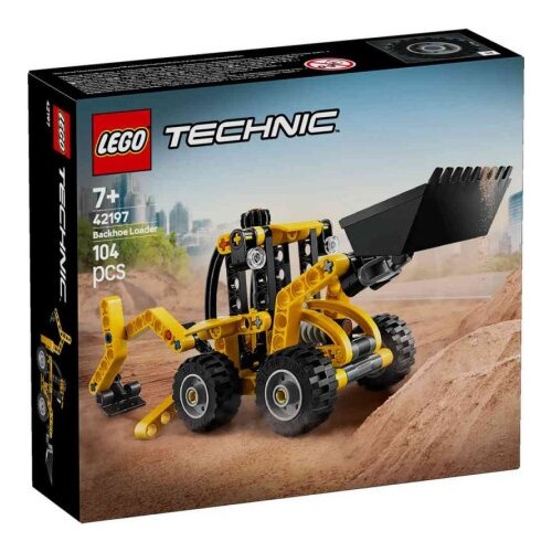 Lego technic backhoe loader ( LE42197 ) Slike