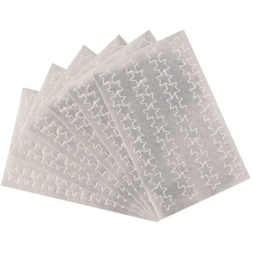 Playbox Samoljepljive srebrne zvijezde, 288 komada, 13 mm Cijene
